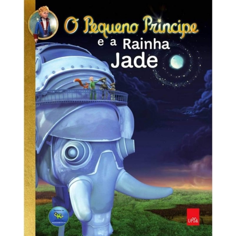 (Veja o vídeo) - Livros USADOS: O pequeno príncipe e a rainha Jade - Adaptação de Katherine Quinot [obra original de Antoine de Saint Exupéry]