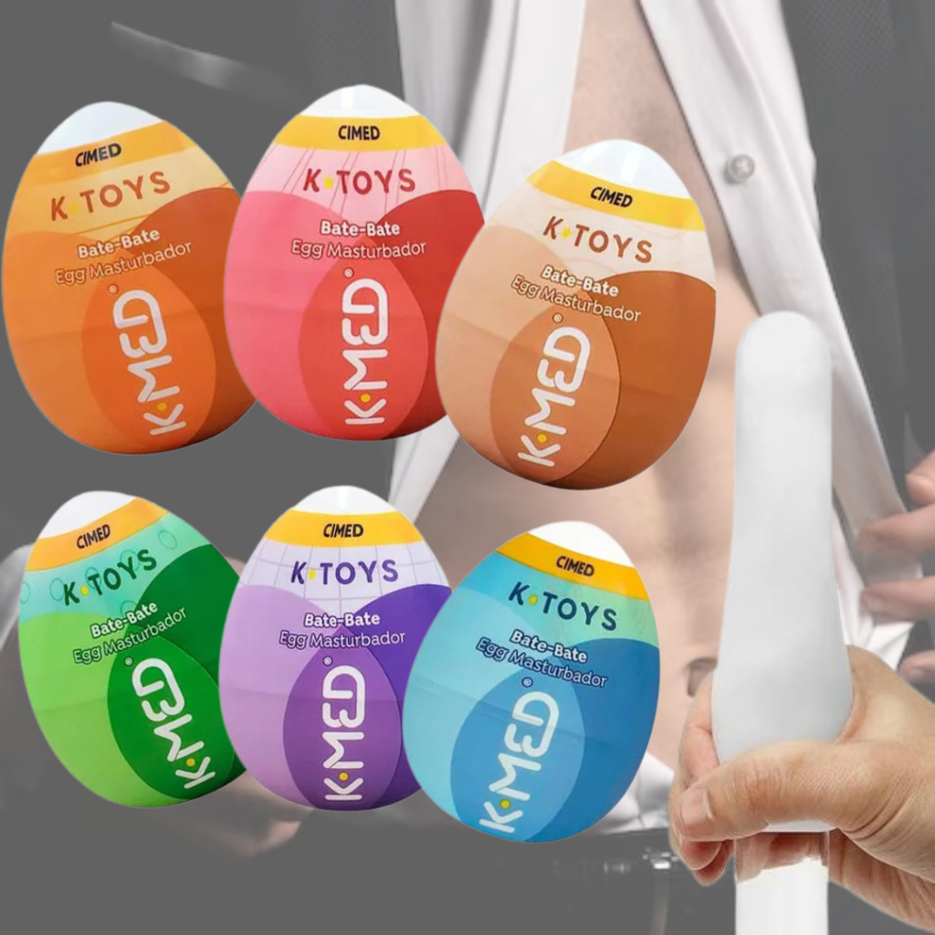 Egg Masturbador K Toys Bate Bate K-Med Masculino em Oferta na Shopee