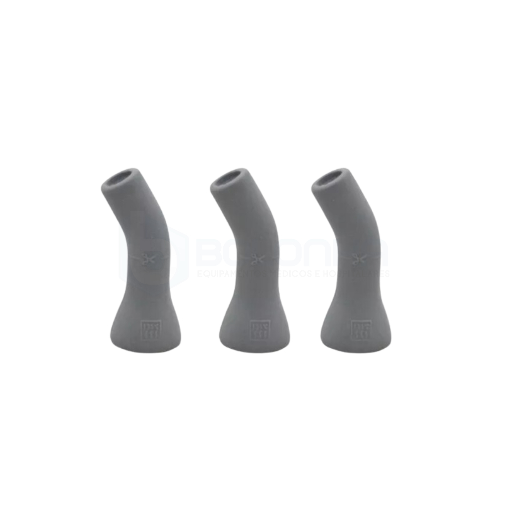 Kit 03 Borrachas Para Sugador Canula 6,5 Mm Suctor Ii Gnatus