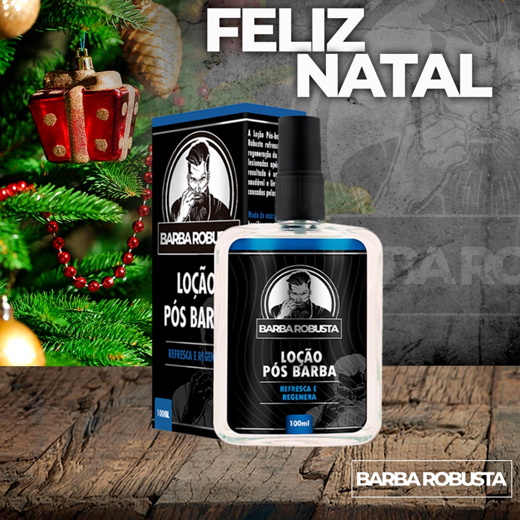 Loção Pós Barba Anti-irritação Foliculite Barba Robusta