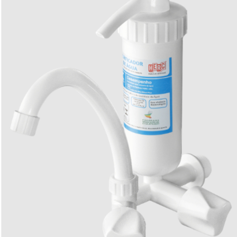 PURIFICADOR COM BICA MÓVEL PLUS BRANCO PAREDE - HERC - Home Appliances