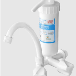Torneira com Filtro Purificador de Parede Bica Móvel Plus Branco HERC