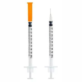 Seringa De 0,5ml Com Agulha Fixa 0,25mmx6mm Blister Caixa 100 Unidades em Oferta na Shopee