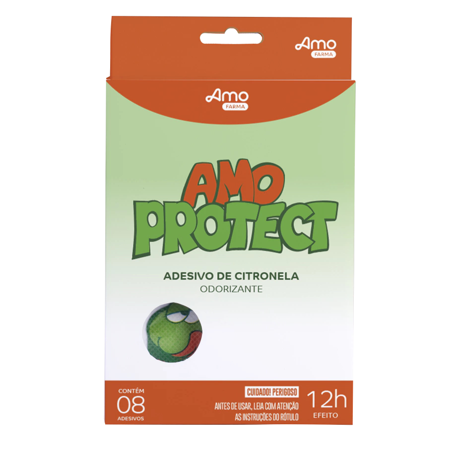 Amo Protect Adesivo Repelente de Citronela