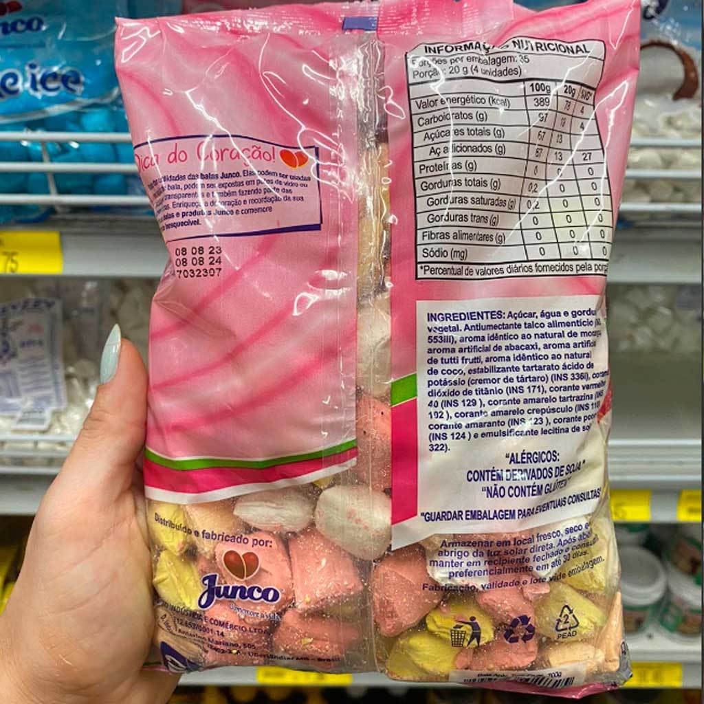 Bala de Coco Tutti Frutti 400g - Junco · foto 2
