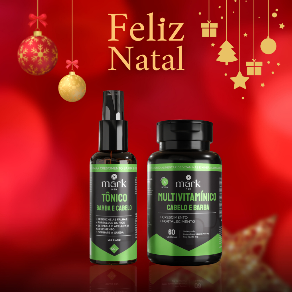 Produto para crescimento fortalecimento barba e cabelo