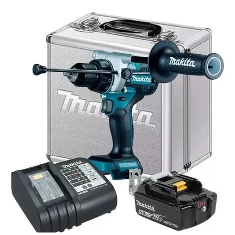 Furadeira Parafusadeira Bateria 18v 5ah Makita Dhp486 Maleta em Oferta na Shopee