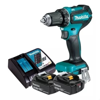 Furadeira Parafusadeira 2bat 18v 5ah Makita Ddf485 Carregador Rapido em Oferta na Shopee