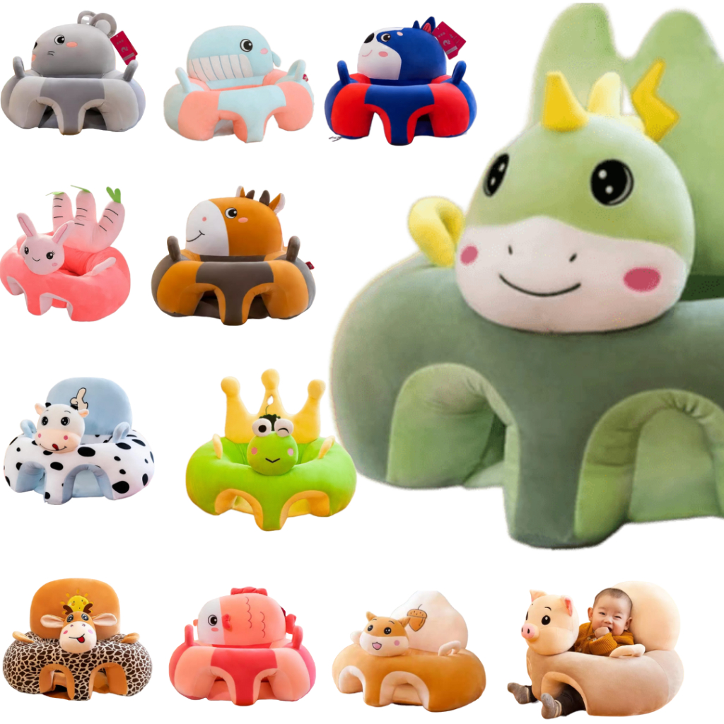 Assento Puff Infantil para Bebe Manter a Postura com toda a proteção