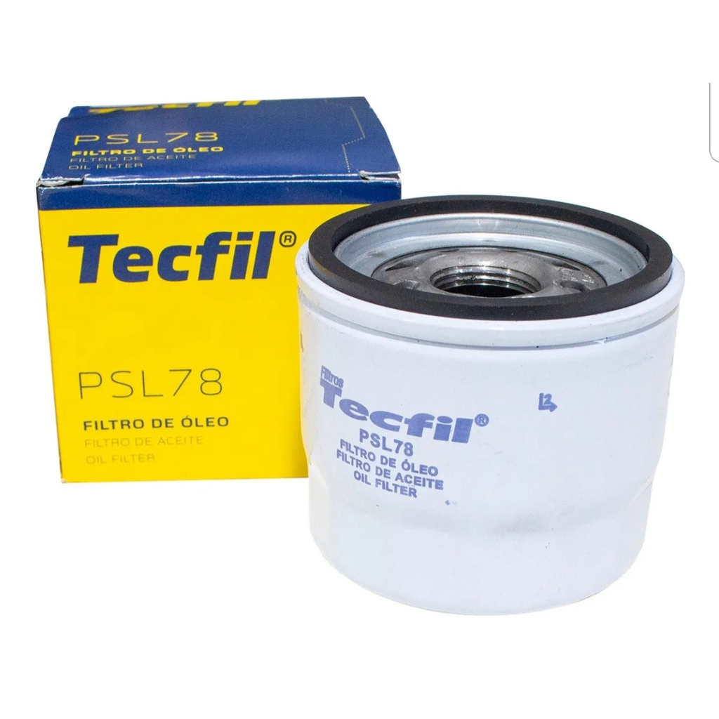 FILTRO DE ÓLEO TECFIL PSL78 PICANTO, VERSA, MARCH, CLIO, LOGAN e SANDERO em Oferta na Shopee