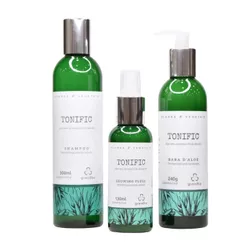 Grandha Tonific Flores E Vegetais Aloe Vera E Ginseng Kit C3