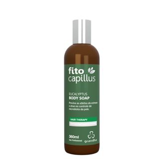 Sabonete Liquido Grandha Fito Capillus Eucalyptus Body Soap 360 ml em Oferta na Shopee
