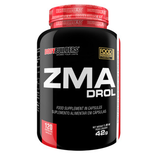 ZMA Drol 120 cáps Que Auxilia no Crescimento e Força Muscular Bodybuilders