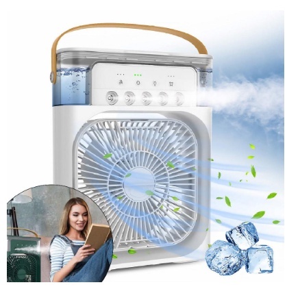 Mini Ar Condicionado Resfriador Portatil Air Cooler Umidificador Climatizador USB Original