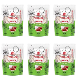 Kit 6 Torrada de Tapioca com Coco Vegano 75 g Okoshi