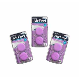 Kit 03 Pastilhas Aromatizante Ar Condicionado Airfeel - Lavanda Dreams em Oferta na Shopee