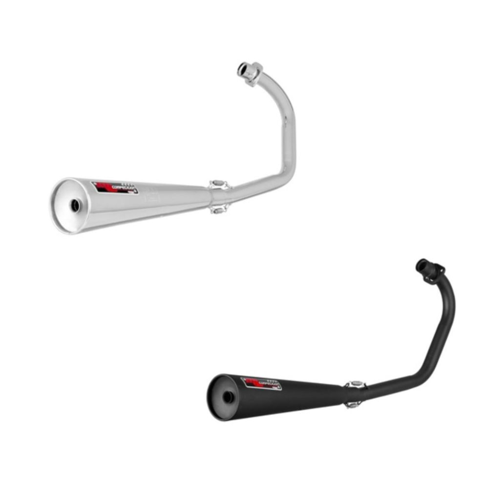 Escape Ml Competition Moto Titan 125 KS 2000 A 2004 / Fan 1252005 A 2008 Moderno Ronco Esportivo