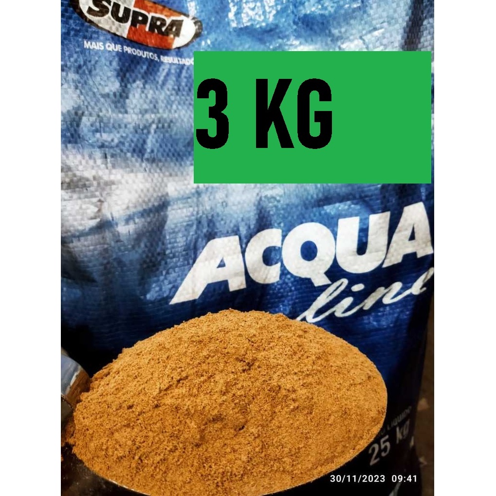 ATÉ 10KG Ração Tilápia FASE LARVIAL P50 Alevinos, Carpas - Massa Pra Pesca, Ceva 56% Proteína.