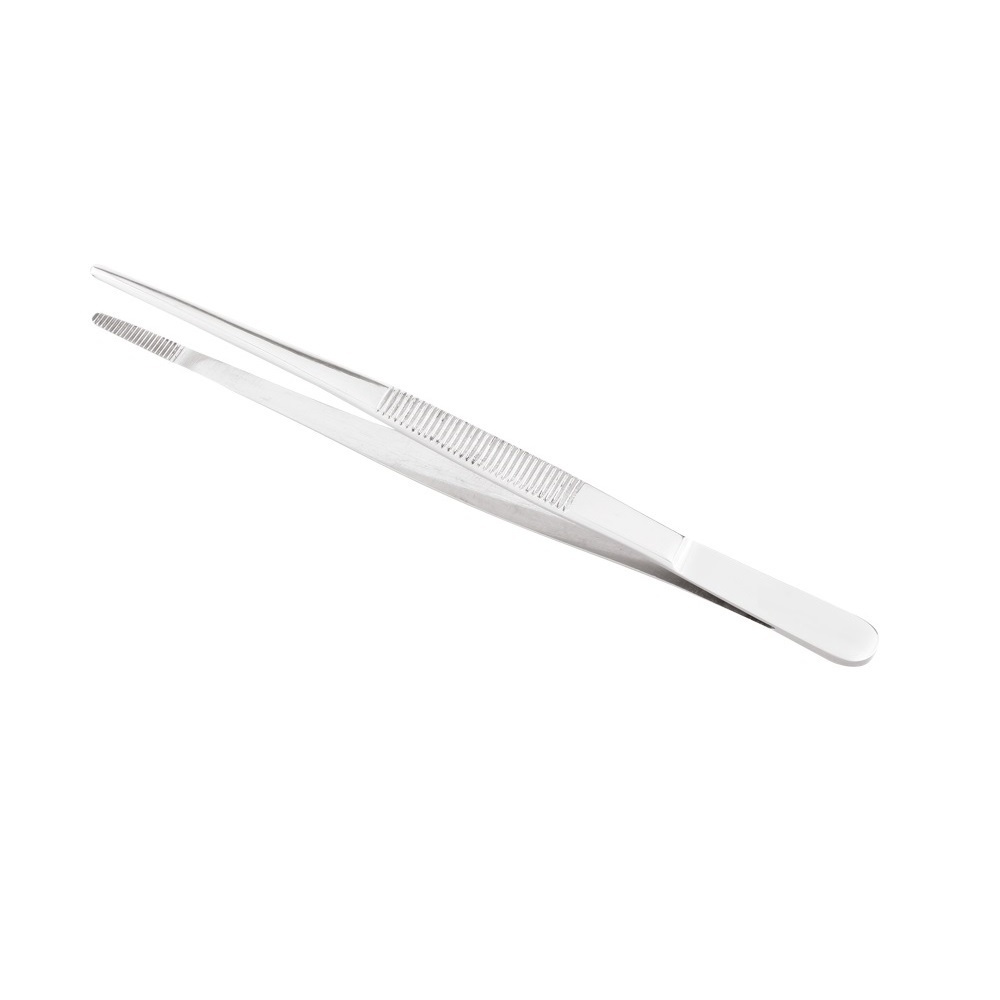 Pinça Anatômica Dissecção com Serrilha 14,5 e Pinça Anatomica Dente de Rato 14,5