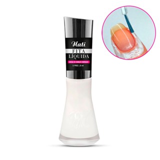 Fita Líquida Chega De Esmalte Borrado Nati Lançamento 8 Ml
