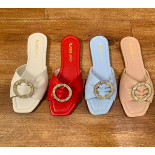 Sandália Feminina Rasteirinha Fashion Casual Confortável Várias Cores