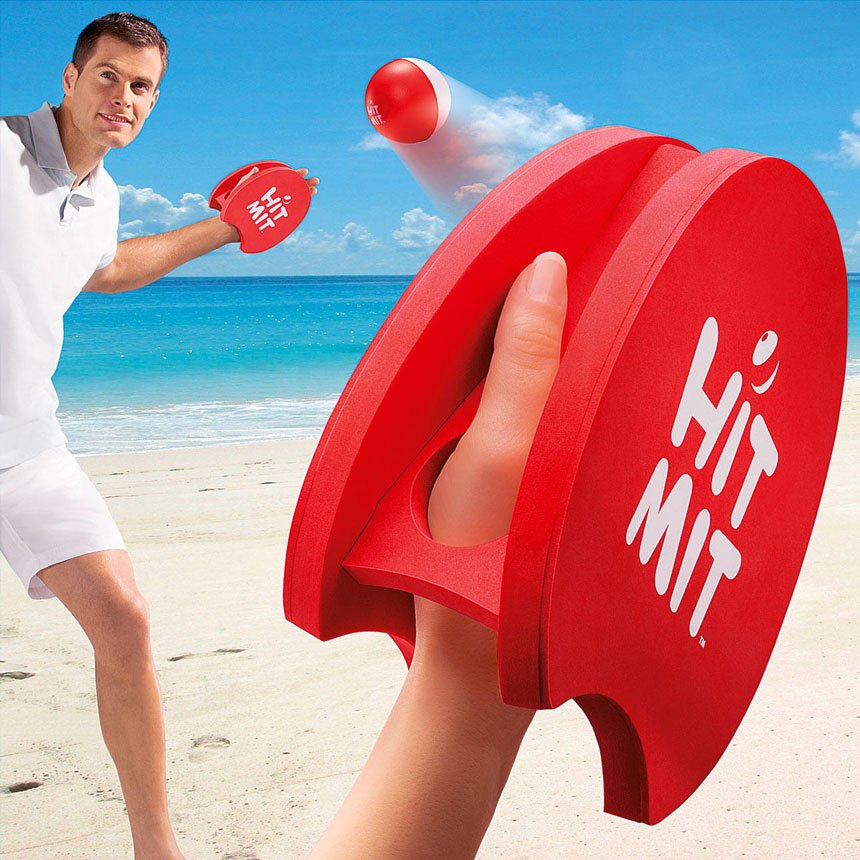 Kit 2 raquetes de Frescobol HIT MIT