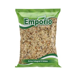 Arroz Integral 8 Grãos 1Kg