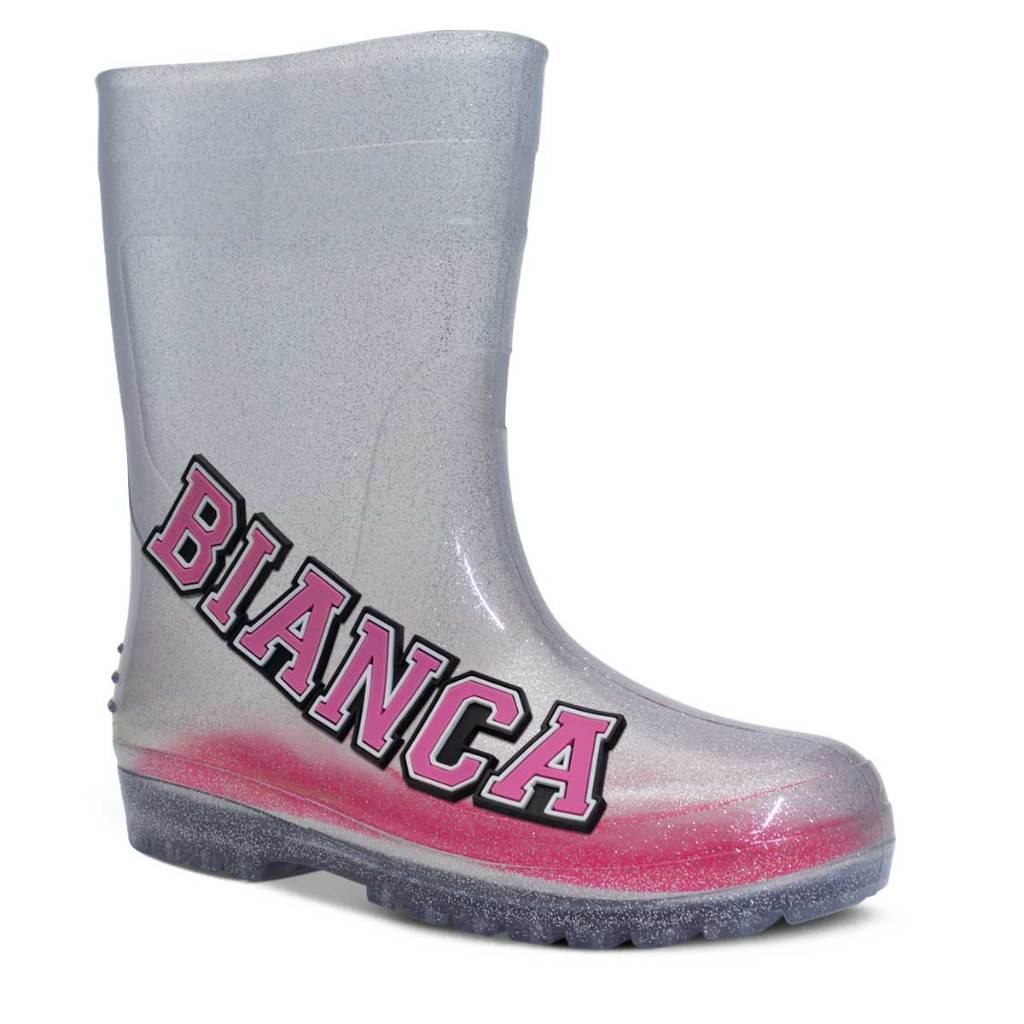 Galocha Infantil Menino Menina Nº 25 Ao 34 Bota Personalizada 09.18 em Oferta na Shopee