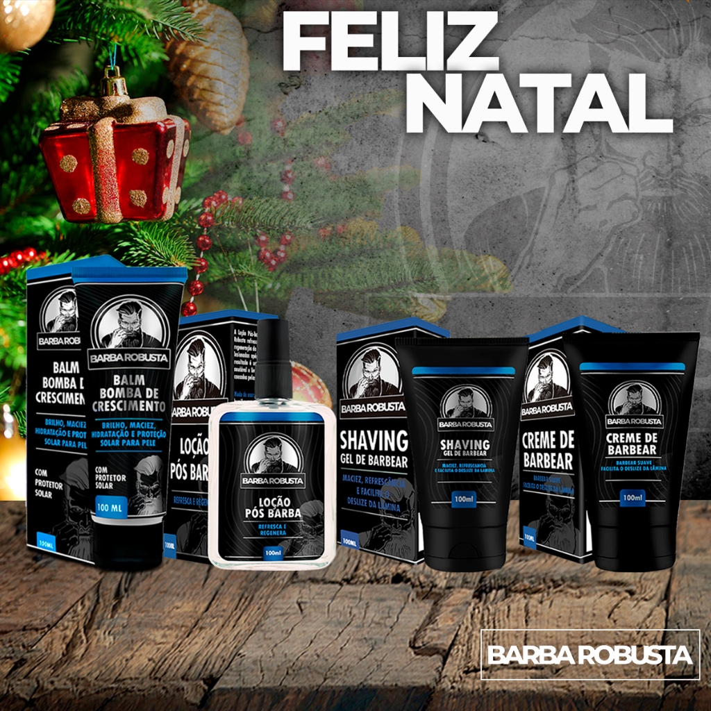 Kit para fazer a barba Loção pós barba, creme de barbear e shaving gel de barbear, balm hidratante pós barba