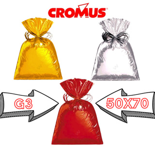 25 Saco Presente Grande 50x70 Cromus G3 Metalizado Natal Embalagem Pacote Aniversário Festa Embrulho em Oferta na Shopee