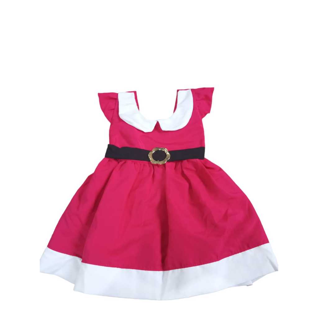 Vestido Mamãe Noel Roupa Natal Foto Infantil Mesversario