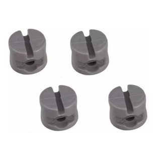 PORCA CILINDRICA PLÁSTICA P/ MONTAGEM DE MÓVEIS (PACOTE C/ 50 UNIDADES) em Oferta na Shopee