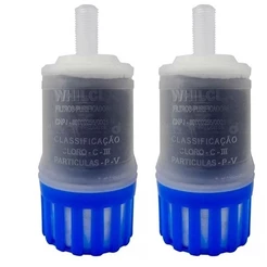 Kit 2x Refil Vela Filtro Universal Whilcla Purificador - Carvão Ativado c/ aprovação Inmetro