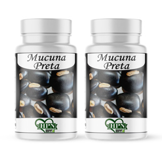 Mucuna preta- mucuna pruriens 100% natural cápsulas/500mg 2 potes (problemas de memória) em Oferta na Shopee