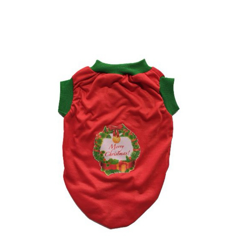 Roupa Pet Natal Merry Christmas