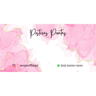 Cartão tag para Unhas postiças 6x13 30un em Oferta na Shopee