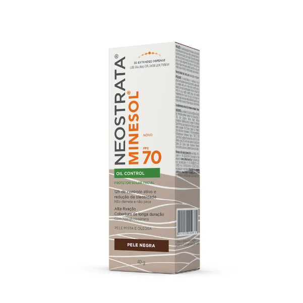 Protetor Solar NEOSTRATA Minesol Oil Control FPS 70 Pele Negra 40g