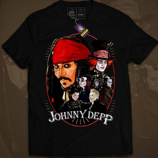Camiseta Geek Qualidade Premium Artor Jonny Depp Piratas do Caribe Chapeleiro 30.1 Malha Penteada Arte 234 -sasa.
