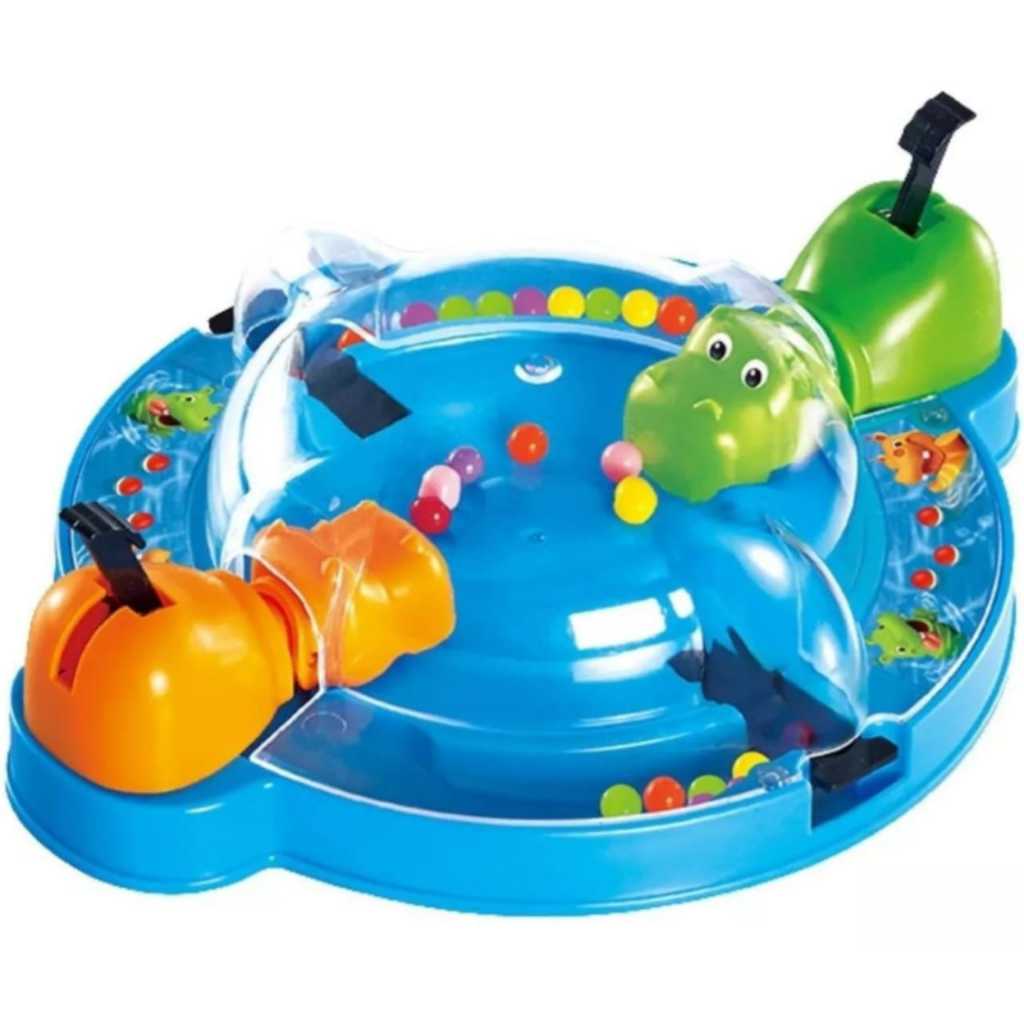 Brinquedo Infantil Jogo Papa Bolinhas Hipopótamo Papa Tudo - Come Come