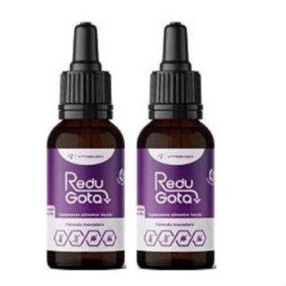 2 frscos de Redu Gota 30 Ml Original Redutor De Medidas