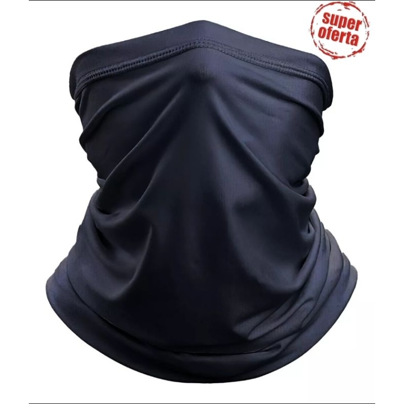 Gola Gorro Touca Bandana Proteção UV20 Pescoceira Balaclava Motoqueiros Moto Bike Frio Halloween  Esqueleto