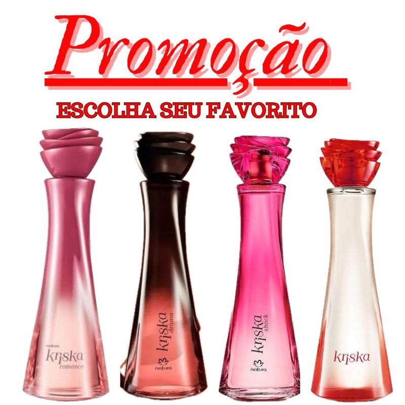 kriska Desodorante Colônia Feminino Natura 100ml Original em Oferta na Shopee
