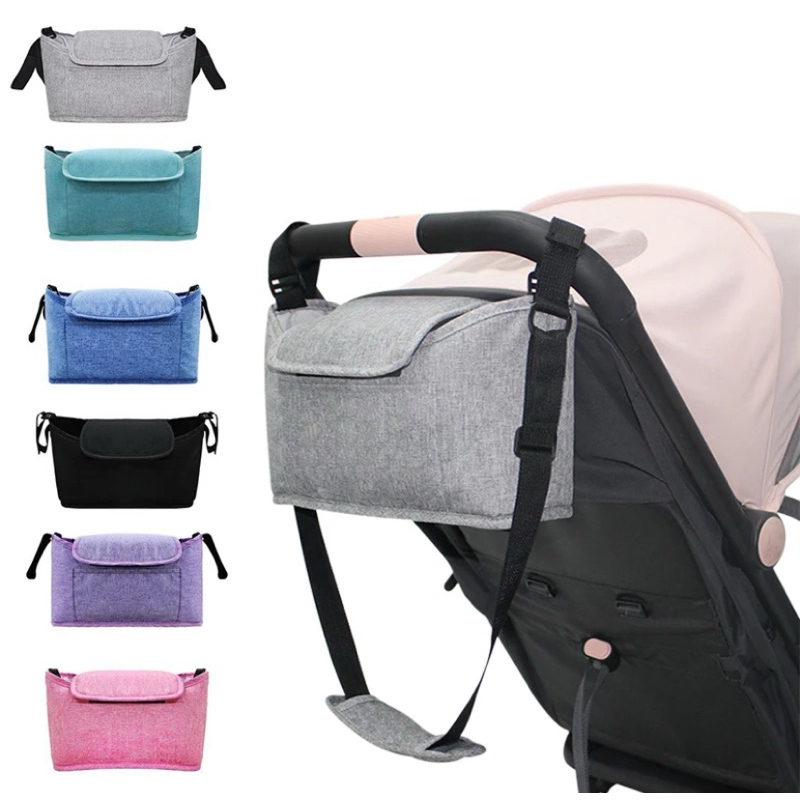 Bolsa de passeio para carrinho de bebê multifuncional