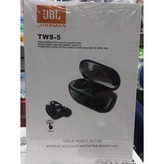 Fone De Ouvido Jbl Tws 5 Bluetooth Sem Fio Preto Headfone Headset