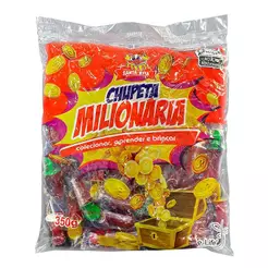 Pirulito Chupeta Milionária c/50 - Santa Rita