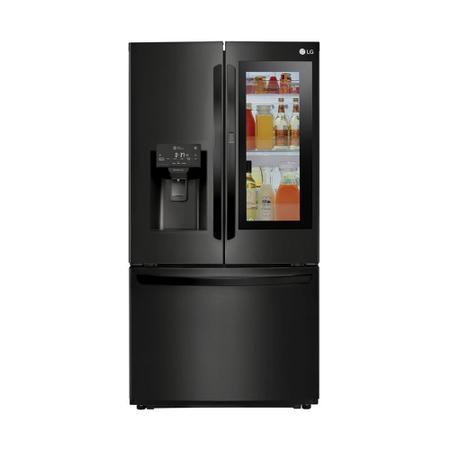 Geladeira Smart LG French Door Inverter 525 litros Preto fosco com Instaview Door-in-Door