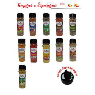Temperos no pote - variedade em temperos