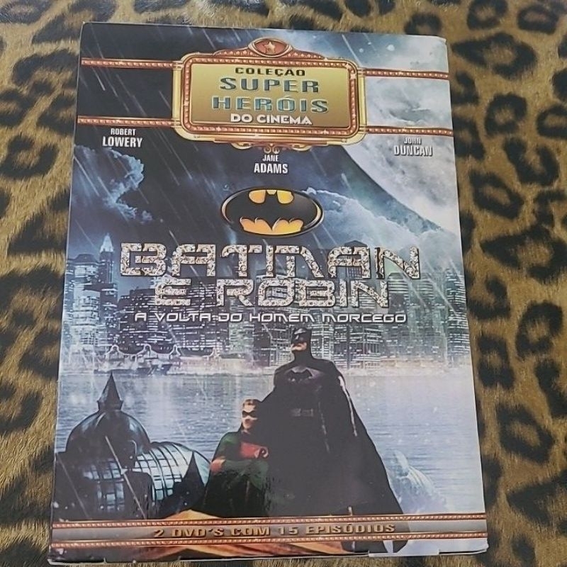 Box DVD 'Batman e Robin - A Volta do Homem Morcego' Spencer  Bennet.