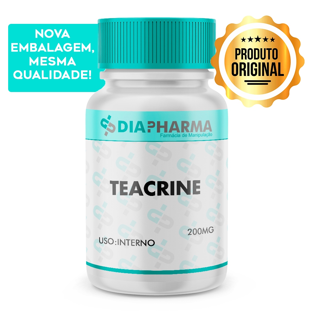 Teacrine 200mg - Performance Energética, Física e Mental