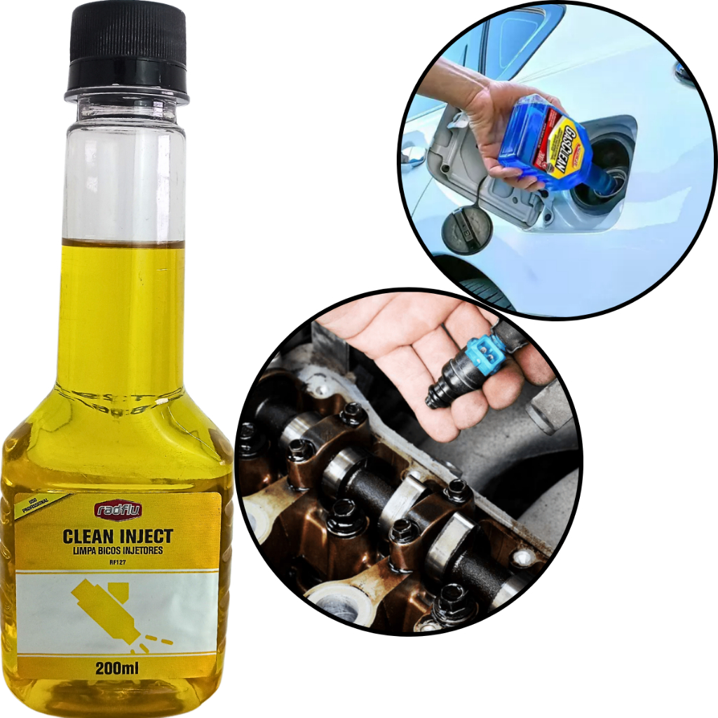 Limpa Bico Injetor Profissional Clean Inject RF127 Radflu em Oferta na Shopee